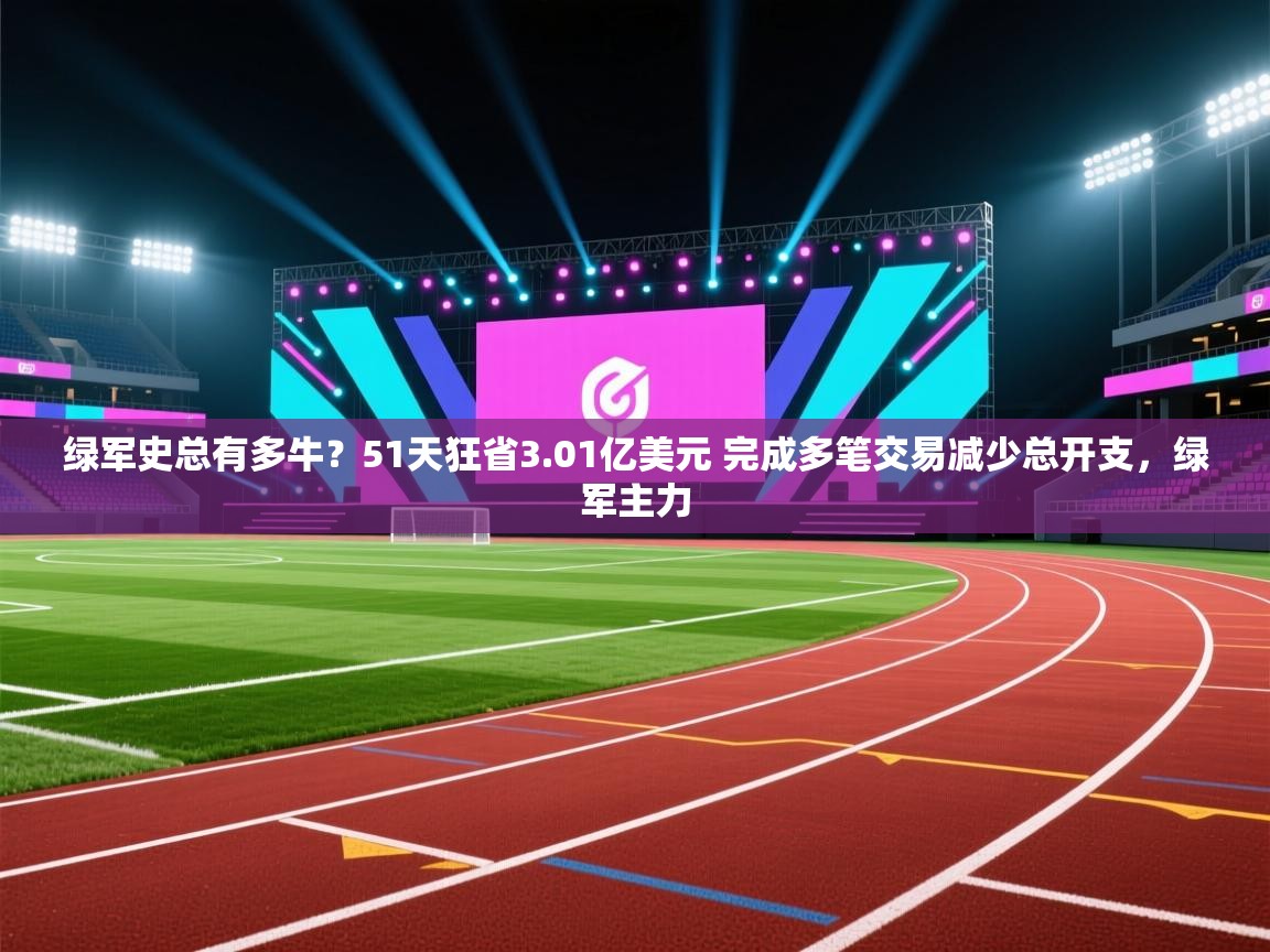 绿军史总有多牛？51天狂省3.01亿美元 完成多笔交易减少总开支，绿军主力