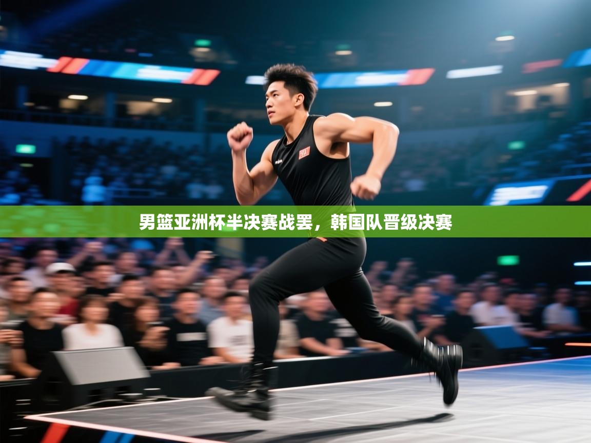 男篮亚洲杯半决赛战罢，韩国队晋级决赛